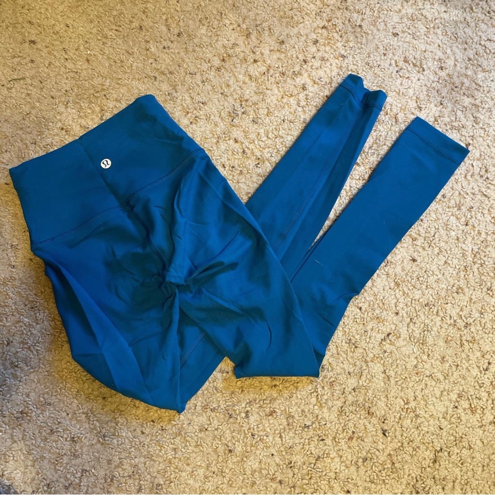 lululemon athletica Vibrant Blue Kids Leggings
